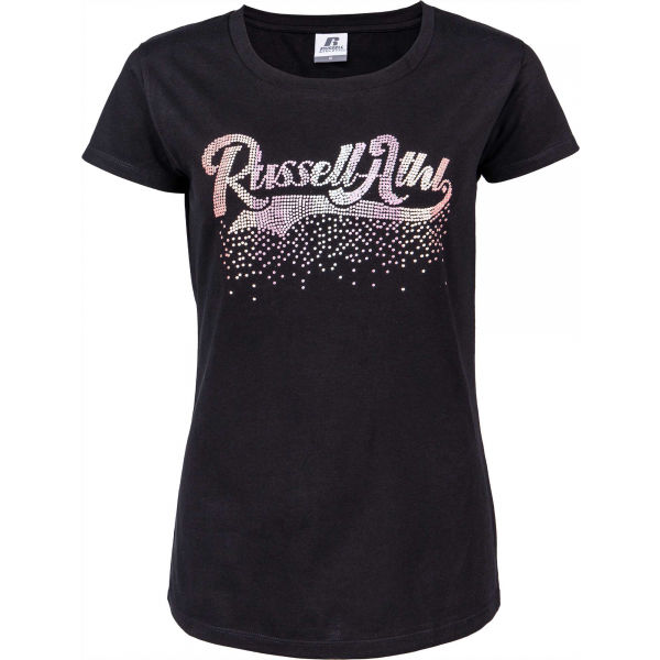 Russell Athletic S/S CREWNECK TEE SHIRT Дамска тениска, черно, размер