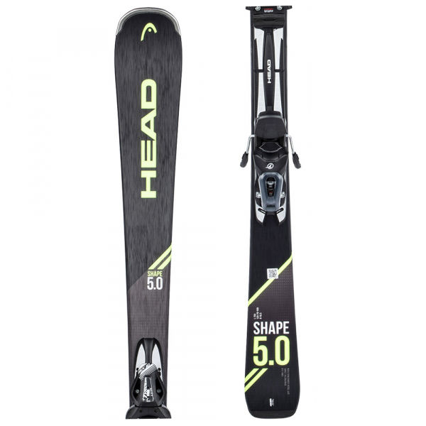 Head SHAPE 5.0 PP9+SX 10 GW PROMO Ски за ски спускане, черно, размер