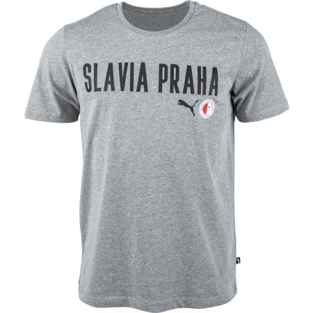 Puma Slavia Prague Graphic Tee DBLU - Pánske tričko