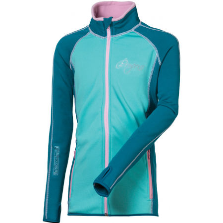 PROGRESS TISPA JUNIOR - Bluza sportowa termoaktywna dziewczęca