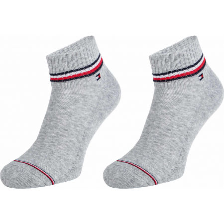 Tommy Hilfiger MEN ICONIC QUARTER 2P - Мъжки чорапи