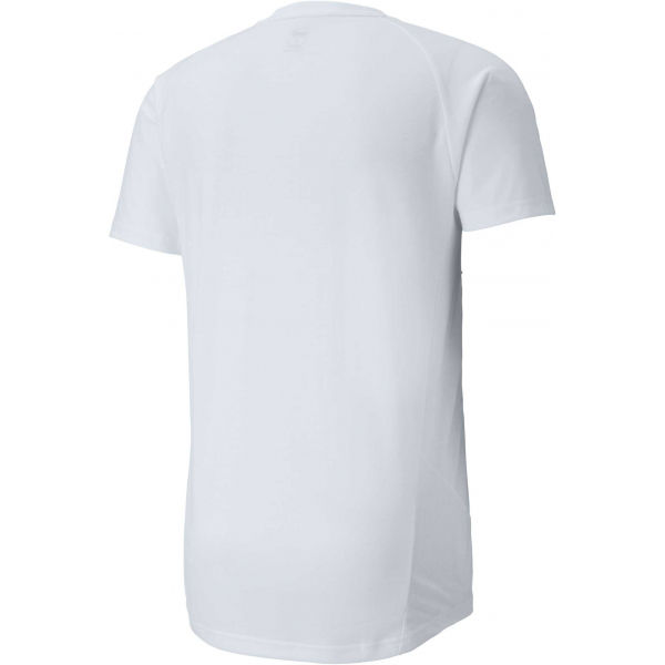Puma EVOSTRIPE  TEE Мъжка спортна тениска, бяло, Veľkosť XXL