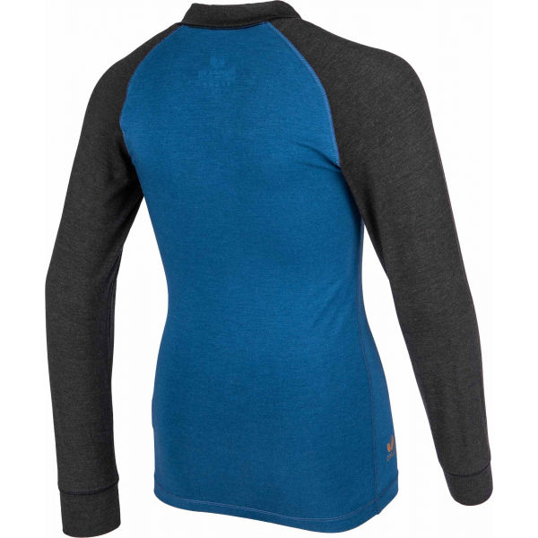 PROGRESS CC NDRD Дамска функционална блуза с дълъг ръкав, синьо, Veľkosť 104