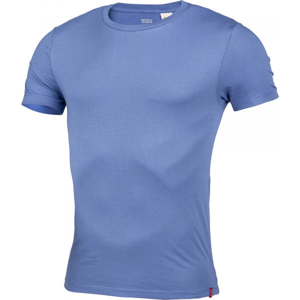 Levi's SLIM 2PK CREWNECK 1 Herrenshirt, Blau, Größe XL