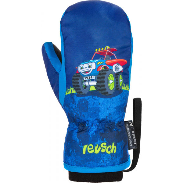 Reusch FRANCI R-TEX XT MITTEN Детски зимни ръкавици, синьо, Veľkosť 1
