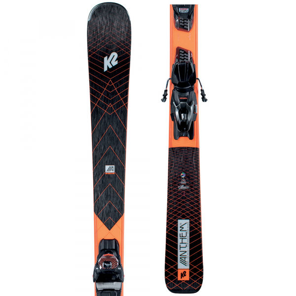 K2 ANTHEM 78 + ER3 10 COMPACT Q Дамски all mountain ски с автомати, черно, размер