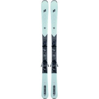 Women's allmountain skis with binding