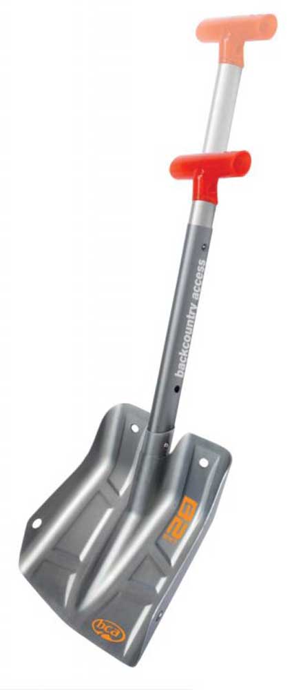 Retractable avalanche shovel