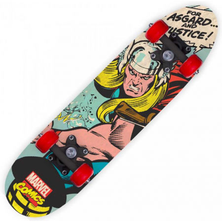 Skateboard Funboard Deck Holzboard Komplett Kinder 61cm Holz  Thor Marvel 