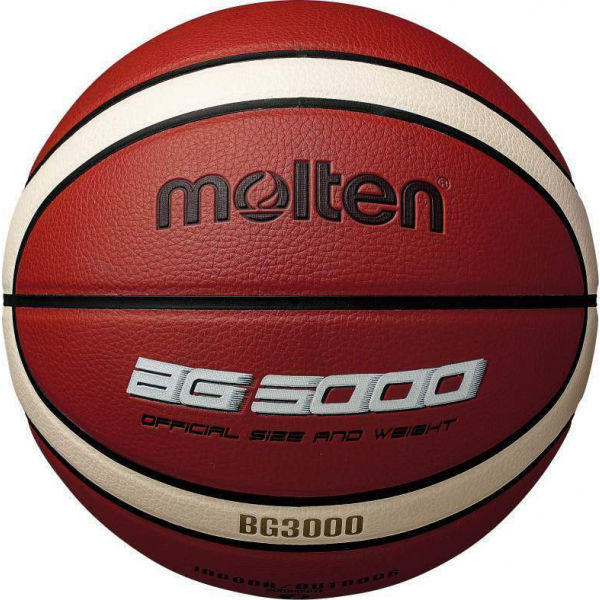 Molten BG 3000 Баскетболна топка, кафяво, Veľkosť 7