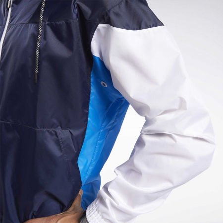 New Reebok Essentials Mens Woven Running Jacket top Sz S M L XL  Blue  sport