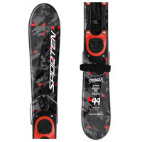 Downhill twin tip skis