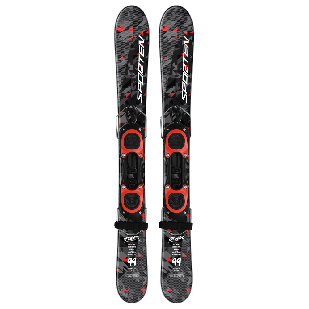 Downhill twin tip skis