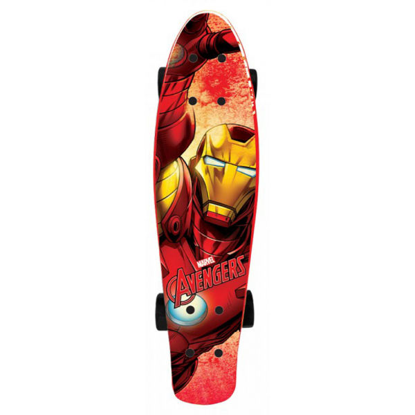 Disney IRON MAN Skateboard, Rot, Größe Os