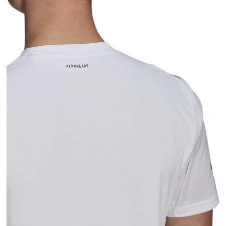 Pánské tenisové tričko - adidas CLUB 3 STRIPES TENNIS T-SHIRT - 5