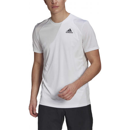 Pánské tenisové tričko - adidas CLUB 3 STRIPES TENNIS T-SHIRT - 2