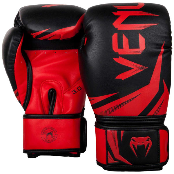 Venum CHALLENGER 3.0 BOXING GLOVES Боксерки ръкавици, червено, размер