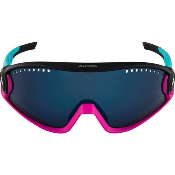 Alpina Sports 5W1NG CM Modische Sonnenbrille, Rosa, Größe Os