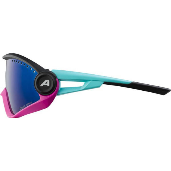 Alpina Sports 5W1NG CM Modische Sonnenbrille, Rosa, Größe Os