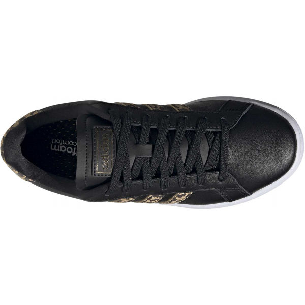 Adidas GRAND COURT Дамски ежедневни обувки, черно, Veľkosť 38