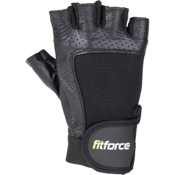 Fitforce PFR01 Fitness kesztyű, fekete, méret S