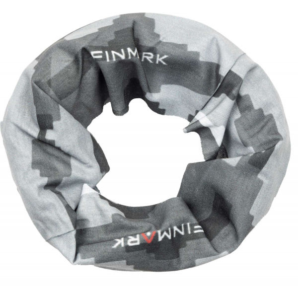 Finmark FS-120 Многофункционален шал, тъмносиво, Veľkosť UNI