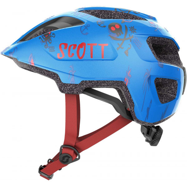 Scott SPUNTO KID Gyerek kerékpáros bukósisak, kék, méret (46 - 53)