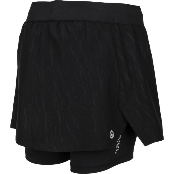 Arcore FOGGIA Дамска пола с шорти за бягане, черно, Veľkosť M