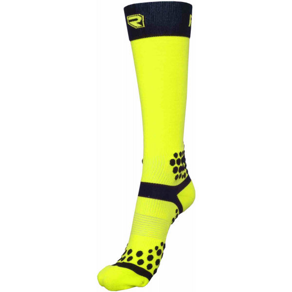 Runto PRESS 2 Компресиращи  дълги чорапи, жълто, Veľkosť 40-43