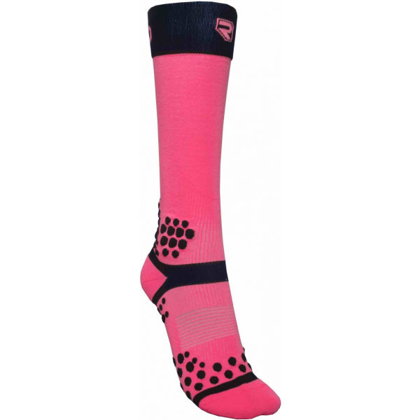 Runto PRESS 2 Компресиращи  дълги чорапи, розово, Veľkosť 36-39