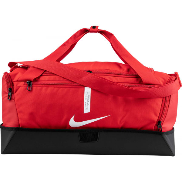 Nike ACADEMY TEAM HARDCASE M Футболна спортна чанта, червено, Veľkosť Os