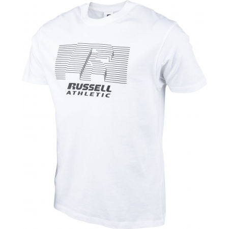Мъжка тениска - Russell Athletic STRIPED S/S TEE - 2