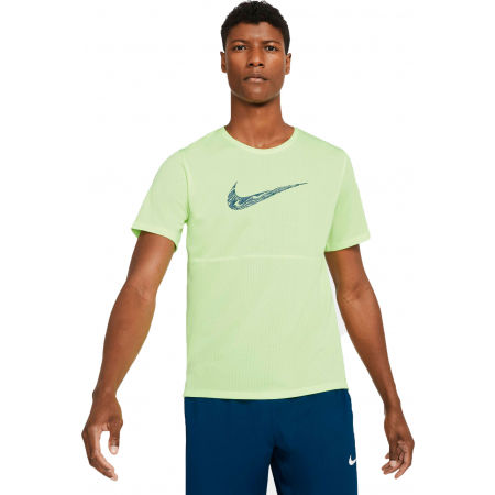 Nike BREATHE RUN - Pánské běžecké tričko