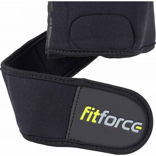 Fitforce LINEAR Fitness Handschuhe, Schwarz, Größe 2XL