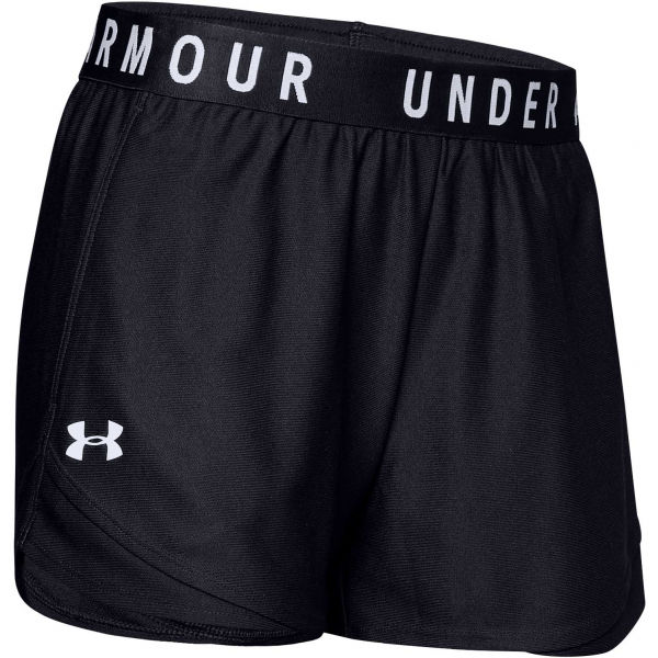 Under Armour PLAY UP SHORTS EMBOSS 3.0 Дамски спортни шорти, черно, размер