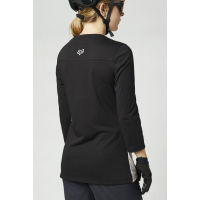 Women's cycling jersey with 3/4 sleeves