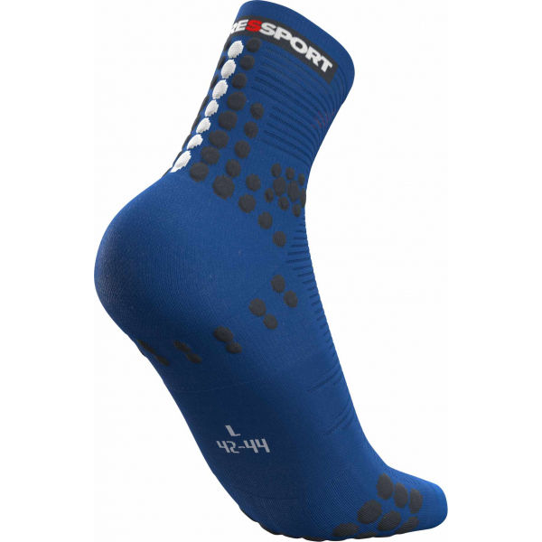 Compressport RACE V3.0 RUN HI Чорапи за бягане, синьо, Veľkosť 35-38