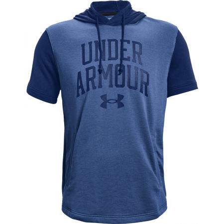 Under Armour RIVAL TERRY CLRBLK SS HD - Мъжки суитшърт