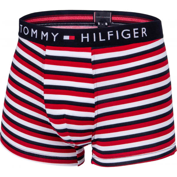 Tommy Hilfiger TRUNK PRINT Мъжки боксерки, червено, размер