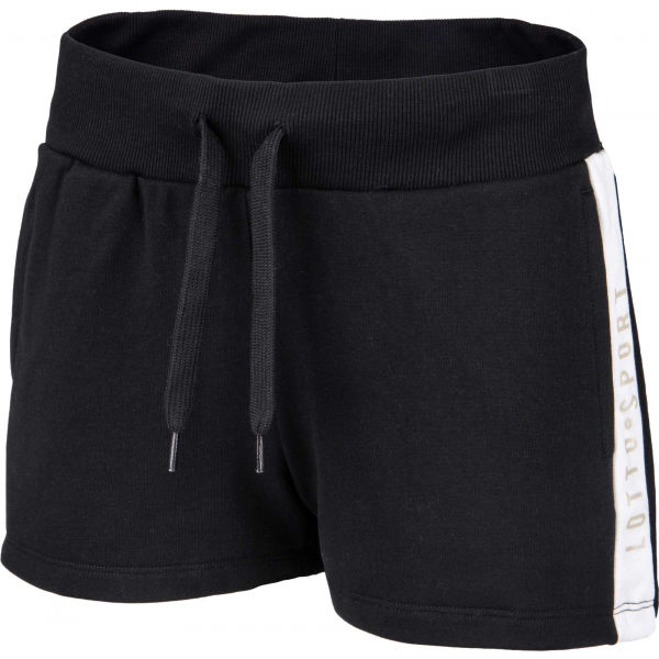 Lotto DINAMICO W IV SHORT FT Дамски къси панталони, черно, veľkosť XL