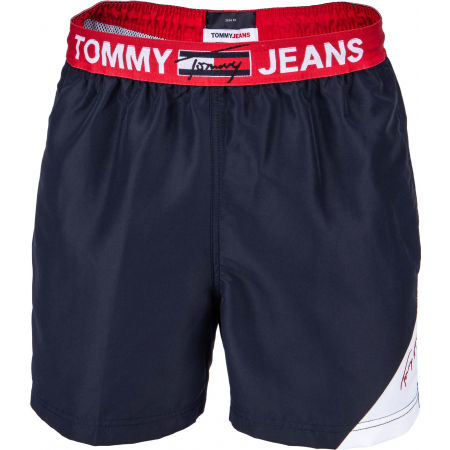 tommy hilfiger medium drawstring swim shorts