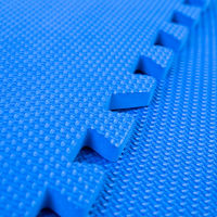 Puzzle mat for fitness equipment