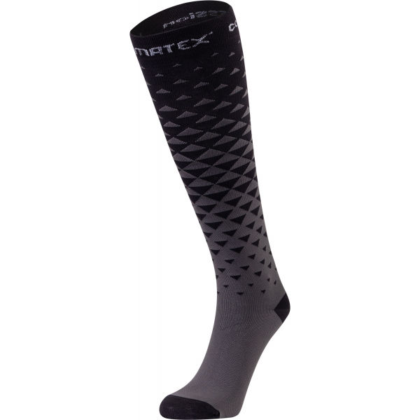 Klimatex TOAN Компресиращи  дълги чорапи, черно, Veľkosť 39-42