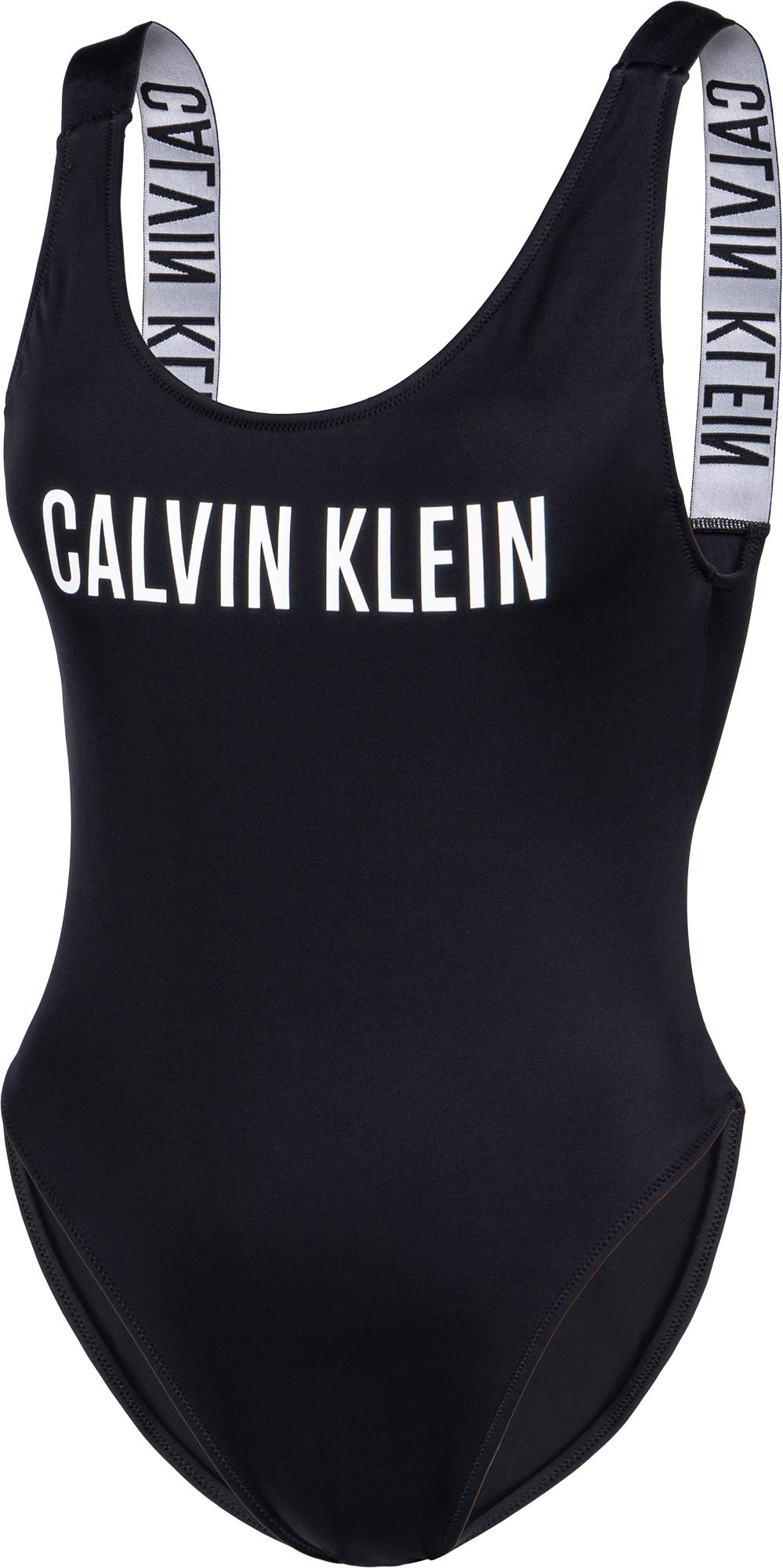 Calvin Klein Scoop Back One Piece Swimsuit