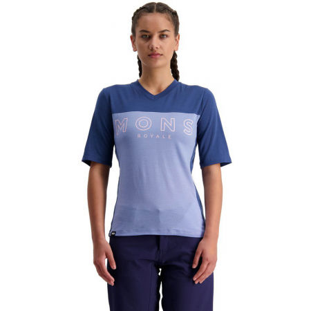 MONS ROYALE REDWOOD ENDURO W - Women’s merino wool functional T-shirt