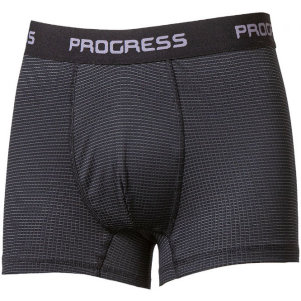 PROGRESS MICROSENSE BX-M Férfi funkcionális boxeralsó, fekete, méret XL