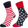 Detské ponožky - Tommy Hilfiger KIDS SOCK 2P STARS AND STRIPES - 1
