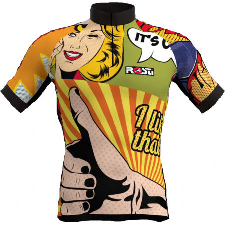 Rosti POP ART - Men's cycling jersey