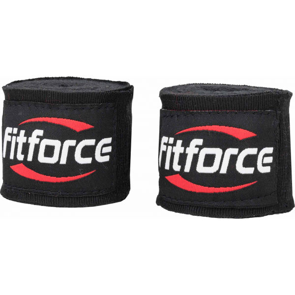 Fitforce WRAPS 3,5M Боксов бинт, черно, Veľkosť 275