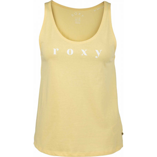 Roxy CLOSING PARTY WORD Női top, sárga, méret XS